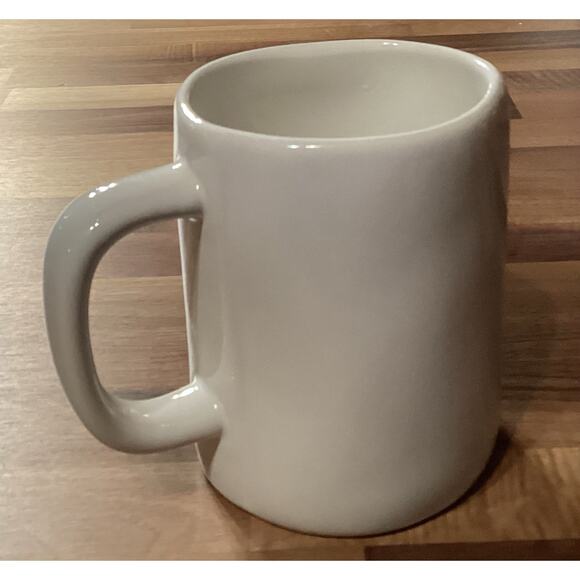 Rae Dunn Magenta FIGHTER Ceramic Coffee Cup Mug - Picture 6 of 9